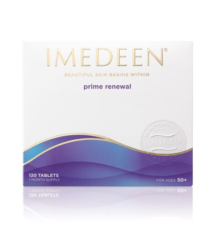 مکمل ایمدین بنفش بالای 50 سال اصل | IMEDEEN Prime Renewal Haleon 120 Tablets