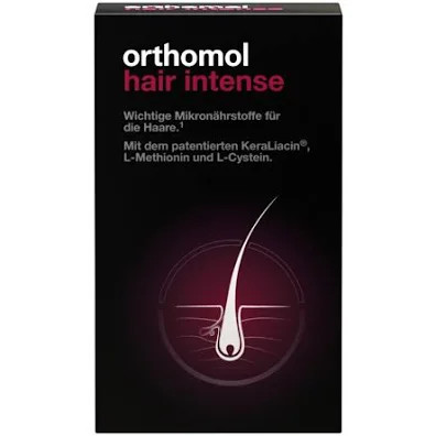 قرص اورتومول هیر اینتنس | مکمل آلمانی 180 عددی برای تقویت و درمان ریزش مو | ORTHOMOL HAIR INTENSE