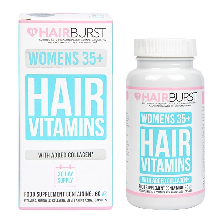 قرص تقویتکننده موی بانوان هیربرست (Hairburst) بسته 60 عددی مکمل شجاعی