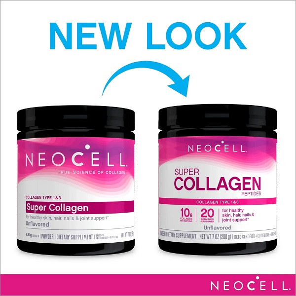 کلاژن پودری نئوسل پپتاید اصل | NeoCell Super Collagen