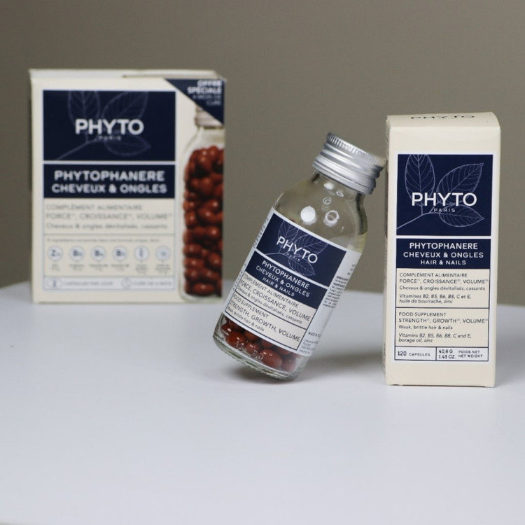 قرص فیتو فانر ضد ریزش مو پک جدید اصل | PHYTO PHANERE 120 CAPSULES