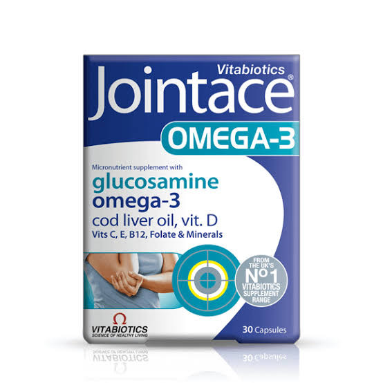 جوینتس امگا 3 گلوکزامین ویتابیوتیکس روغن کبد ماهی اصل Vitabiotics Jointace Omega 3 Cod Liver Oil Glucosamine
