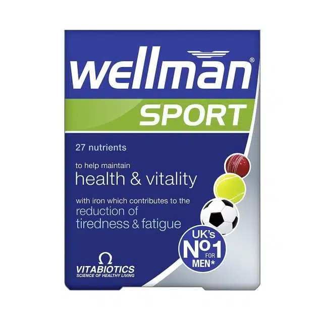 قرص ول من اسپرت ویتابیوتیکس اصل | wellman sport 30 capsules قرص ول من اسپرت ویتابیوتیکس