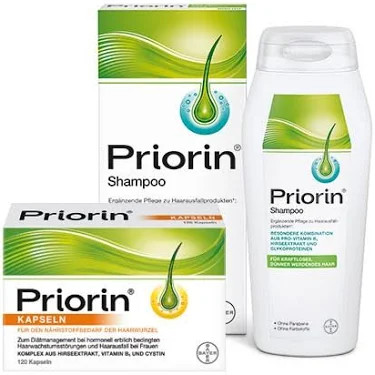 شامپو ضد ریزش پریورین بایر آلمان | Priorin Shampoo Anti-Hair Loss 200ml
